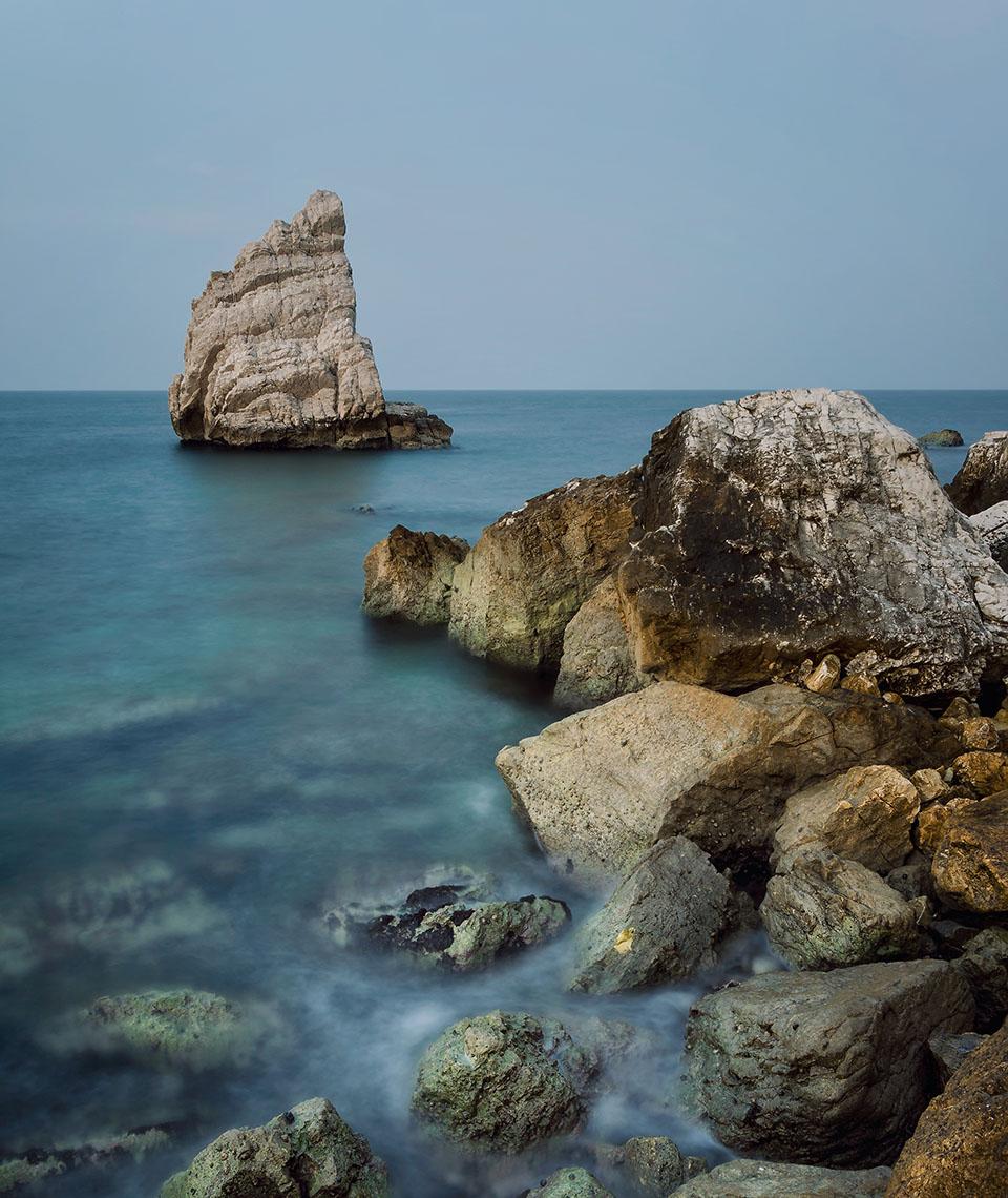 La spiaggia della Vela