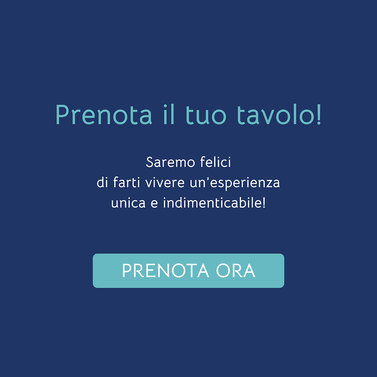 prenota tavolo